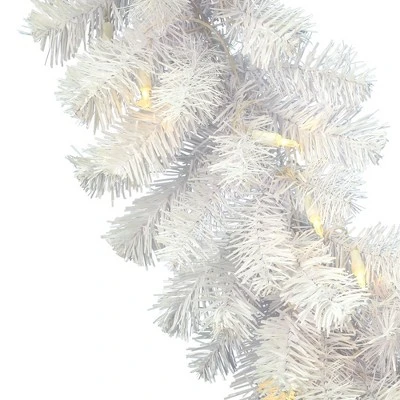 Vickerman Artificial Crystal White Garland 3 Vickerman Artificial Crystal White Garland