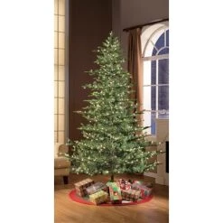Puleo 6.5ft Pre-lit Artificial Christmas Tree Alaskan Fir