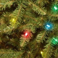 National Tree Company 6.5' Pre-Lit Dunhill Fir Hinged Artificial Christmas Tree Multicolor Lights -Outlet Xmas Decor Tree Store GUEST 30283d9a fbd6 439c a1ca 1dab544466fb