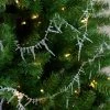 Northlight 8' x 2.5" Clear Iridescent Icicle Beaded Artificial Christmas Garland - Unlit