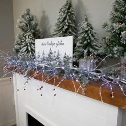 Northlight 6' Lighted Christmas Garland with Jingle Bells - Cool White Lights 13 Northlight 6' Lighted Christmas Garland with Jingle Bells - Cool White Lights -Outlet Xmas Decor Tree Store GUEST 306bd912 392c 4fc3 aed8 cccf2421fce7