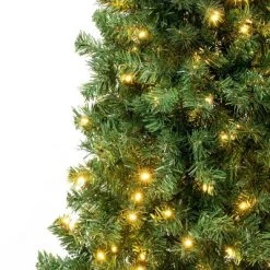 National Tree Company First Traditions Pre-Lit LED Slim Linden Spruce Artificial Christmas Tree Warm White Lights 5 National Tree Company First Traditions Pre-Lit LED Slim Linden Spruce Artificial Christmas Tree Warm White Lights -Outlet Xmas Decor Tree Store GUEST 3124c342 b9f6 42fd 8b6e 451156ecabf0