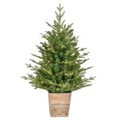 Vickerman Gibson Slim Potted Pine Artificial Christmas Tree -Outlet Xmas Decor Tree Store GUEST 319e6030 e207 42a6 a215 2ee95d69e390