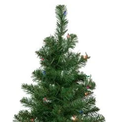 Northlight 6' Pre-Lit Wilson Pine Slim Artificial Christmas Tree, Multi Lights -Outlet Xmas Decor Tree Store GUEST 32d61167 1792 4bf0 9a62 65f7130a5d3c