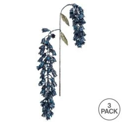 Vickerman 20" Pearl Glitter Hanging Foxglove Aritificial Christmas Spray 8 Vickerman 20" Pearl Glitter Hanging Foxglove Aritificial Christmas Spray -Outlet Xmas Decor Tree Store GUEST 33483dea 46d2 48bb 906d 11c0db116727