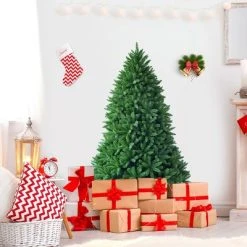 Costway 5ft Artificial Christmas Fir Tree 600 Branch Tips -Outlet Xmas Decor Tree Store GUEST 334e8ff8 10fe 487d 80ac 032f78aae2ea