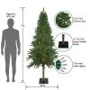 Northlight 7' Pre-Lit Medium Alpine Artificial Christmas Tree, Clear Lights 1 Northlight 7' Pre-Lit Medium Alpine Artificial Christmas Tree, Clear Lights -Outlet Xmas Decor Tree Store GUEST 356ac3b7 cd5a 402a a5fc f6cb1099d337