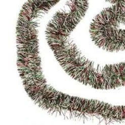 Northlight 50' x 4" Unlit Shiny Red/Green Tinsel Christmas Garland -Outlet Xmas Decor Tree Store GUEST 3570afef 79b1 4a08 bb34 58c0dde2c1cf