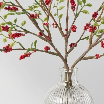 Hearth & Hand With Magnolia 21" Faux Winterberry Christmas Arrangement - Hearth & Hand™ with Magnolia 4 Hearth & Hand With Magnolia 21" Faux Winterberry Christmas Arrangement - Hearth & Hand™ with Magnolia - Image 2