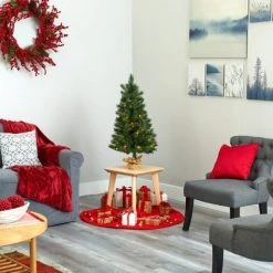 3ft Nearly Natural Pre-Lit LED Fraser Fir with Pinecones Artificial Christmas Tree Clear Lights in Burlap Base 10 3ft Nearly Natural Pre-Lit LED Fraser Fir with Pinecones Artificial Christmas Tree Clear Lights in Burlap Base -Outlet Xmas Decor Tree Store GUEST 35ca9ca3 d56c 453b 840b cc755720d608