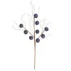Napco 27" Navy Blue and Brown Jingle Bell Artificial Christmas Spray -Outlet Xmas Decor Tree Store GUEST 36df54e2 75b4 4dae 90e3 165128bde09b