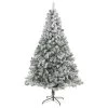 Nearly Natural 7' Flocked Rock Springs Spruce Artificial Christmas Tree 1 Nearly Natural 7' Flocked Rock Springs Spruce Artificial Christmas Tree -Outlet Xmas Decor Tree Store GUEST 38eb3785 6f8a 4fa3 a0b5 ce82b87fa5a9