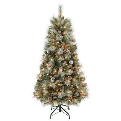 National Tree Company First Traditions Pre-Lit Perry Pine Hinged Artificial Christmas Tree Clear Lights 5 National Tree Company First Traditions Pre-Lit Perry Pine Hinged Artificial Christmas Tree Clear Lights - Image 3