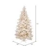 Vickerman 7.5' Flocked Vintage Fir Artificial Christmas Tree, Warm White LED Lights 2 Vickerman 7.5' Flocked Vintage Fir Artificial Christmas Tree, Warm White LED Lights -Outlet Xmas Decor Tree Store GUEST 39a34098 0d20 4861 b0b8 598e6085da55