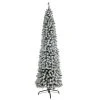 Nearly Natural 7’ Flocked Pencil Artificial Christmas Tree 2 Nearly Natural 7’ Flocked Pencil Artificial Christmas Tree -Outlet Xmas Decor Tree Store GUEST 39f0e2d5 40f1 468d bae3 2735e13d0d1c