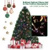Costway Pre-Lit Fiber Optic Artificial PVC Christmas Tree Metal 4Ft -Outlet Xmas Decor Tree Store GUEST 3a9d6747 025a 4f0e 8e38 2035c6a1aa42