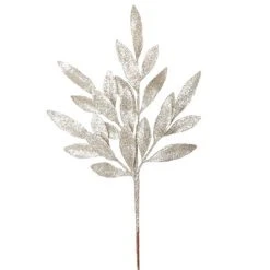 Vickerman 22" Glitter BayLeaf Artificial Christmas Spray -Outlet Xmas Decor Tree Store GUEST 3aded096 1c2f 42e7 bb52 f320705fc27b