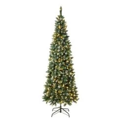 National Tree Company First Traditions Pre-Lit LED Slim Snowy Oakley Hills Artificial Christmas Tree Warm White Lights 9 National Tree Company First Traditions Pre-Lit LED Slim Snowy Oakley Hills Artificial Christmas Tree Warm White Lights -Outlet Xmas Decor Tree Store GUEST 3cd062ca 6eff 4b7f b3d6 e151e4d648cb