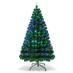 Tangkula 6' Pre-Lit Optical Fiber Artificial Christmas Tree w/ Multicolor LED Lights & Stand 16 Tangkula 6' Pre-Lit Optical Fiber Artificial Christmas Tree w/ Multicolor LED Lights & Stand -Outlet Xmas Decor Tree Store GUEST 3ef0f2ed 3cd5 4f50 89b2 35f432441cf6