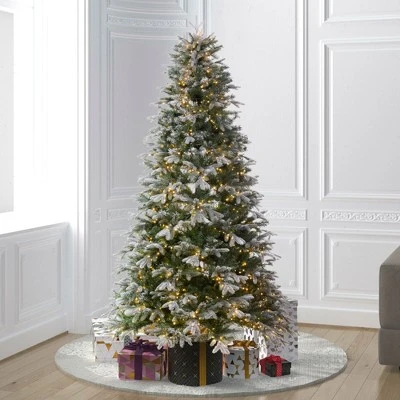 Vickerman Artificial Frosted Douglas Fir Christmas Tree 7 Vickerman Artificial Frosted Douglas Fir Christmas Tree - Image 5