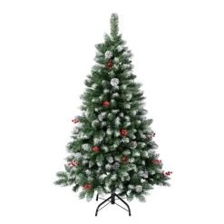National Tree Company First Traditions Unlit Cullen Hinged Artificial Christmas Tree with Berries & Pinecones -Outlet Xmas Decor Tree Store GUEST 3f654bde 6d21 418b 89c6 6eb8ec4fa4d7