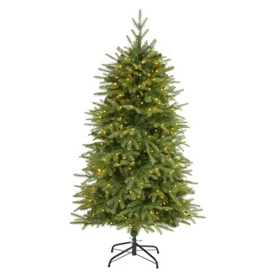 Nearly Natural Pre-Lit LED Vancouver Fir Artificial Christmas Tree Clear Lights 9 Nearly Natural Pre-Lit LED Vancouver Fir Artificial Christmas Tree Clear Lights - Image 7