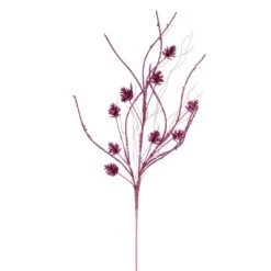 Vickerman 32" Mini Pinecone Twig Glitter Spray -Outlet Xmas Decor Tree Store GUEST 404e0248 e0a9 48b9 8879 7d3c125d35b0