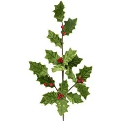 Northlight 31" Glittered Holly with Berry Christmas Spray 9 Northlight 31" Glittered Holly with Berry Christmas Spray -Outlet Xmas Decor Tree Store GUEST 40e74cd0 1587 45a5 8a99 0055d0f018a6