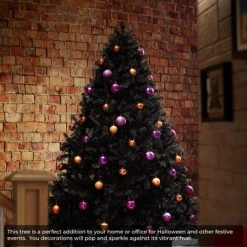 Casafield Artificial Black Spruce Christmas Tree with Metal Stand -Outlet Xmas Decor Tree Store GUEST 411ee140 2a0d 4d7a 9a00 2f8663713e2b