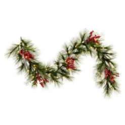 Vickerman Frosted Red Garlands 12 Vickerman Frosted Red Garlands -Outlet Xmas Decor Tree Store GUEST 425672de 5527 4784 bdf5 bb34e05cfa07