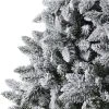 NOMA 7-Foot Pre-Lit Flocked Cypress Artificial Christmas Tree with 988 Tips and 350 Warm White and Multicolor Color-Changing LED Lights with 10 Modes -Outlet Xmas Decor Tree Store GUEST 42a83b51 e527 4255 9f0a e4d94ad9b583