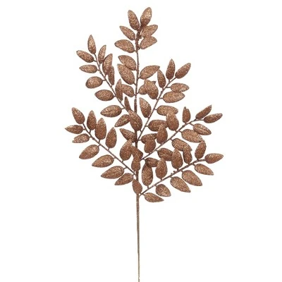 Vickerman 22" Glitter Honey Locust Artificial Christmas Spray 4 Vickerman 22" Glitter Honey Locust Artificial Christmas Spray - Image 2