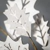 Sullivans Artificial Holly Leaf Stem White 31"H Wood -Outlet Xmas Decor Tree Store GUEST 43d1e08d b0b7 4a5b 88df 1a2301e800b5