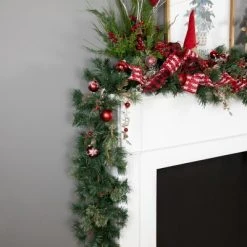 Northlight 9' x 12" Unlit Country Mixed Pine Artificial Christmas Garland -Outlet Xmas Decor Tree Store GUEST 461dadc9 15de 4384 a702 9fecaaf03596