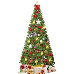 Tangkula Artificial Christmas Tree PVC Hinged Spruce Xmas Tree with Branch Tips -Outlet Xmas Decor Tree Store GUEST 473ca046 0ed9 4f97 be8f b263f5a83cf5