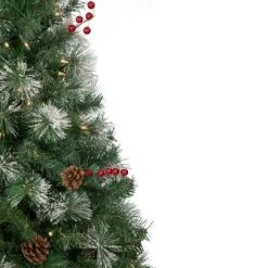 Northlight 4' Pre-Lit Frosted Carolina Berry Spruce Artificial Christmas Tree, Clear Lights 10 Northlight 4' Pre-Lit Frosted Carolina Berry Spruce Artificial Christmas Tree, Clear Lights -Outlet Xmas Decor Tree Store GUEST 479447cc f75c 474e 9edb 2bc2a26c092c