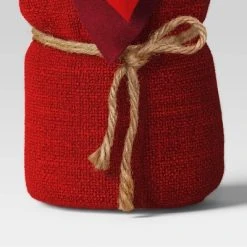 14" Flocked Mixed Greenery with Poinsettia Flower and Berries in Burlap Bag Christmas Artificial Plant Green/Red - Wondershop™ -Outlet Xmas Decor Tree Store GUEST 48a8ff25 36b3 4ec2 9768 068ae62a7570