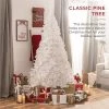 Best Choice Products Premium White Hinged Artificial Christmas Pine Tree w/ Branch Tips, Metal Base 1 Best Choice Products Premium White Hinged Artificial Christmas Pine Tree w/ Branch Tips, Metal Base -Outlet Xmas Decor Tree Store GUEST 49704ae2 b21b 4e01 9735 0fbd511c7e7d