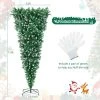 Tangkula 7.5FT Pre-lit Upside Down Christmas Tree, Artificial Tree w/400 Warm White LED Lights & 8 Lighting Modes, Snowy Inverted Christmas Tree 1 Tangkula 7.5FT Pre-lit Upside Down Christmas Tree, Artificial Tree w/400 Warm White LED Lights & 8 Lighting Modes, Snowy Inverted Christmas Tree -Outlet Xmas Decor Tree Store GUEST 49aed8fe 5ee4 4aeb a4ba 13f4fef31098
