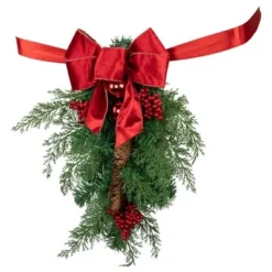 Northlight Set of 2 Mixed Cedar and Pine Christmas Chair Back Swags 10 Northlight Set of 2 Mixed Cedar and Pine Christmas Chair Back Swags -Outlet Xmas Decor Tree Store GUEST 49be3ef9 9ad7 49e4 8ca9 437884f9ed06