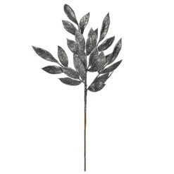 Vickerman 22" Artificial Glitter BayLeaf Spray -Outlet Xmas Decor Tree Store GUEST 4b90ea93 714b 4a4c b8ce d39c4aaf3888