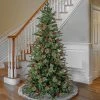National Tree Company First Traditions Unlit Virginia Pine Artificial Christmas Tree with Berries & Pinecones