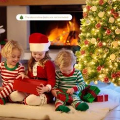 Tangkula 5ft Pre-lit Artificial Christmas Tree Slim Artificial Xmas Tree w/ 250 Replaceable LED Lights & 408 Branch Tips 17 Tangkula 5ft Pre-lit Artificial Christmas Tree Slim Artificial Xmas Tree w/ 250 Replaceable LED Lights & 408 Branch Tips -Outlet Xmas Decor Tree Store GUEST 4c8926d1 ca17 4eb8 8347 91cacb3c582e