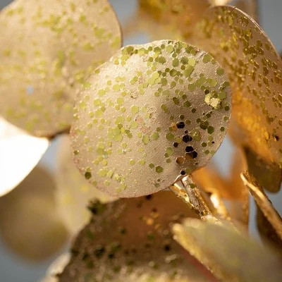 Sullivans Artificial Gold Silver-Dollar Bundle Gold 14.5"H 3 Sullivans Artificial Gold Silver-Dollar Bundle Gold 14.5"H