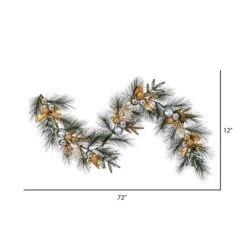Vickerman Gold and Silver Artificial Garlands 14 Vickerman Gold and Silver Artificial Garlands -Outlet Xmas Decor Tree Store GUEST 4d77a16d 2096 48c5 b783 86207987053e
