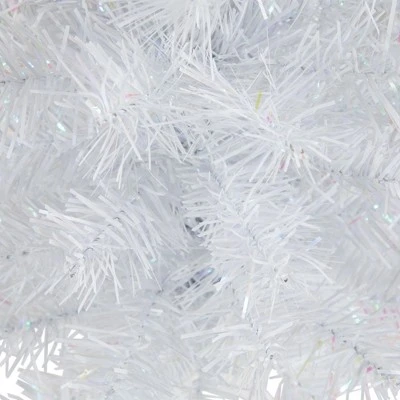 Northlight 18" White Iridescent Spruce Artificial Christmas Tree - Unlit 5 Northlight 18" White Iridescent Spruce Artificial Christmas Tree - Unlit - Image 3