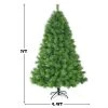 Costway 7 ft Hinged Artificial Christmas Tree Holiday Decoration w/ Foldable Metal Stand -Outlet Xmas Decor Tree Store GUEST 4e5b7677 d2a7 4090 8547 27ca684d49ef