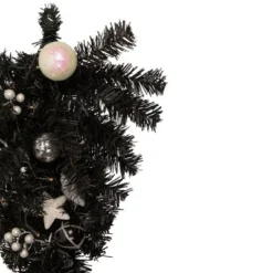 Northlight 20" Pre-lit Decorated Black Pine Artificial Teardrop Christmas Swag, Warm White LED Lights 8 Northlight 20" Pre-lit Decorated Black Pine Artificial Teardrop Christmas Swag, Warm White LED Lights -Outlet Xmas Decor Tree Store GUEST 4fa25966 0cce 4dd9 95df 55b53120d667