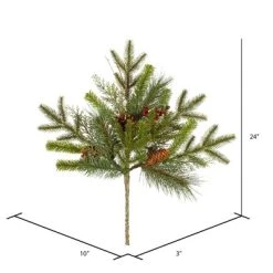 Vickerman 24" Artificial Cibola Mixed Berry Christmas Spray -Outlet Xmas Decor Tree Store GUEST 4fc0f0d6 59e9 4119 94ba 1c91f1190a2b