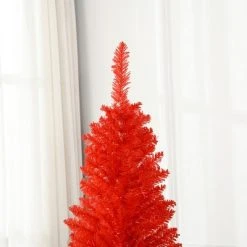 HOMCOM 70.75" Artificial Pencil Christmas Tree, Slim Xmas Tree with 390 Realistic Branch Tips and Plastic Stand 14 HOMCOM 70.75" Artificial Pencil Christmas Tree, Slim Xmas Tree with 390 Realistic Branch Tips and Plastic Stand -Outlet Xmas Decor Tree Store GUEST 503205e7 4363 4f40 930e 804e075a6479
